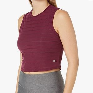 SALE 🎉 NWT Champion Muscle Crop Top in Maroon